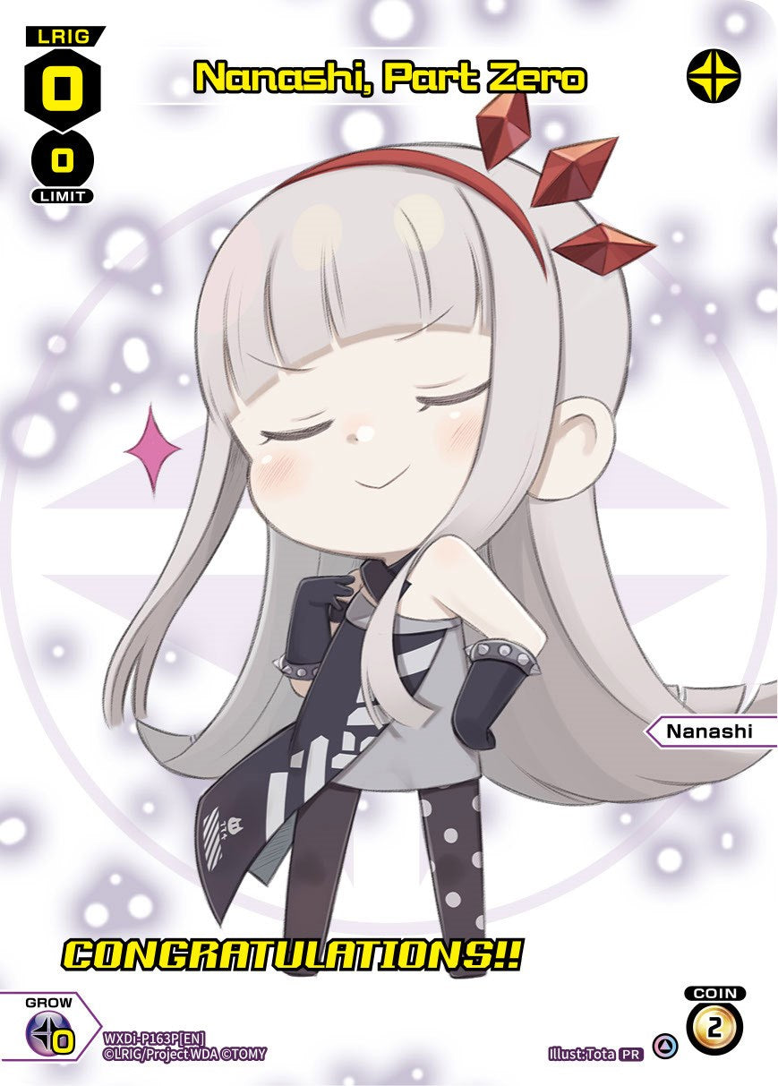 Nanashi, Part Zero (March 2023/Winner) (WXDi-P163P[EN]) [Promo Cards]