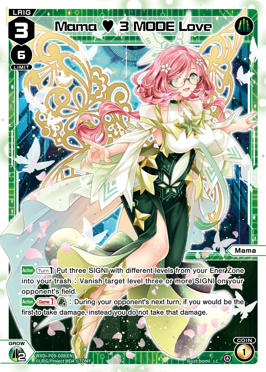 Mama 3 MODE Love (WXDi-P09-008[EN]) [Conflated Diva]