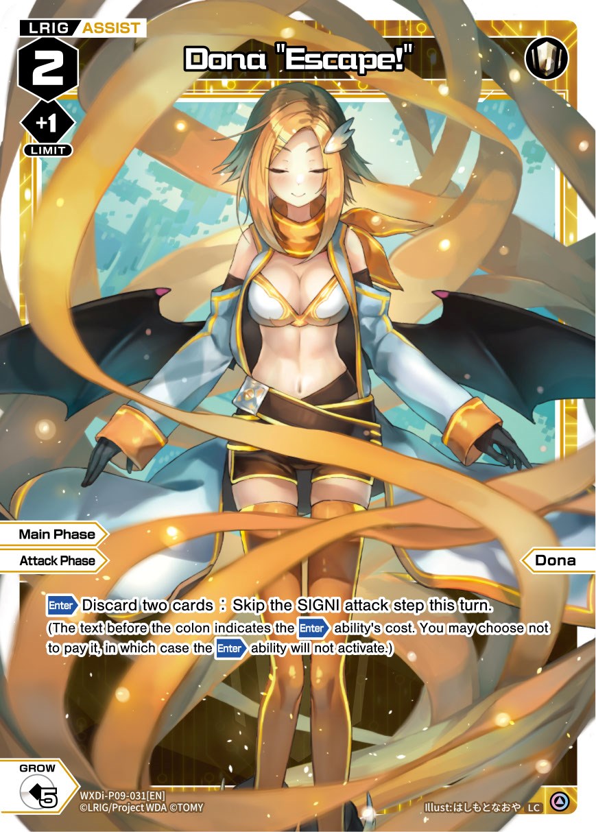 Dona "Escape!" (WXDi-P09-031[EN]) [Conflated Diva]