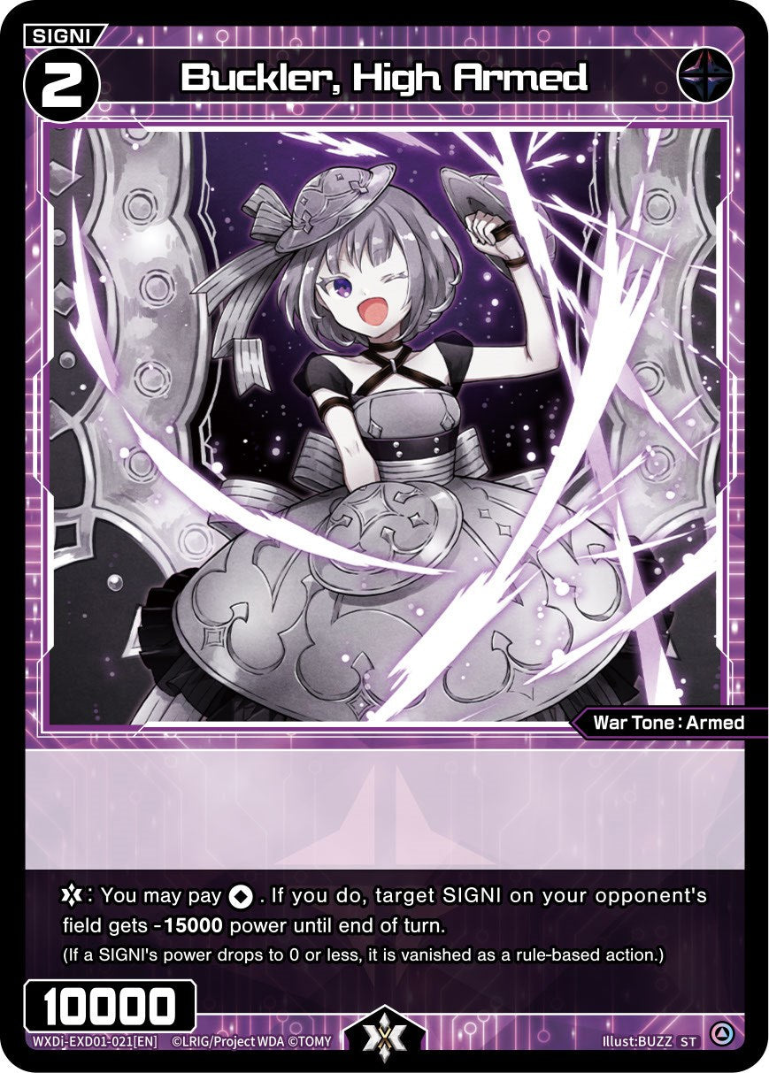 Buckler, High Armed (WXDi-EXD01-021[EN]) [Super Diva Deck: Urith's MIASMA]