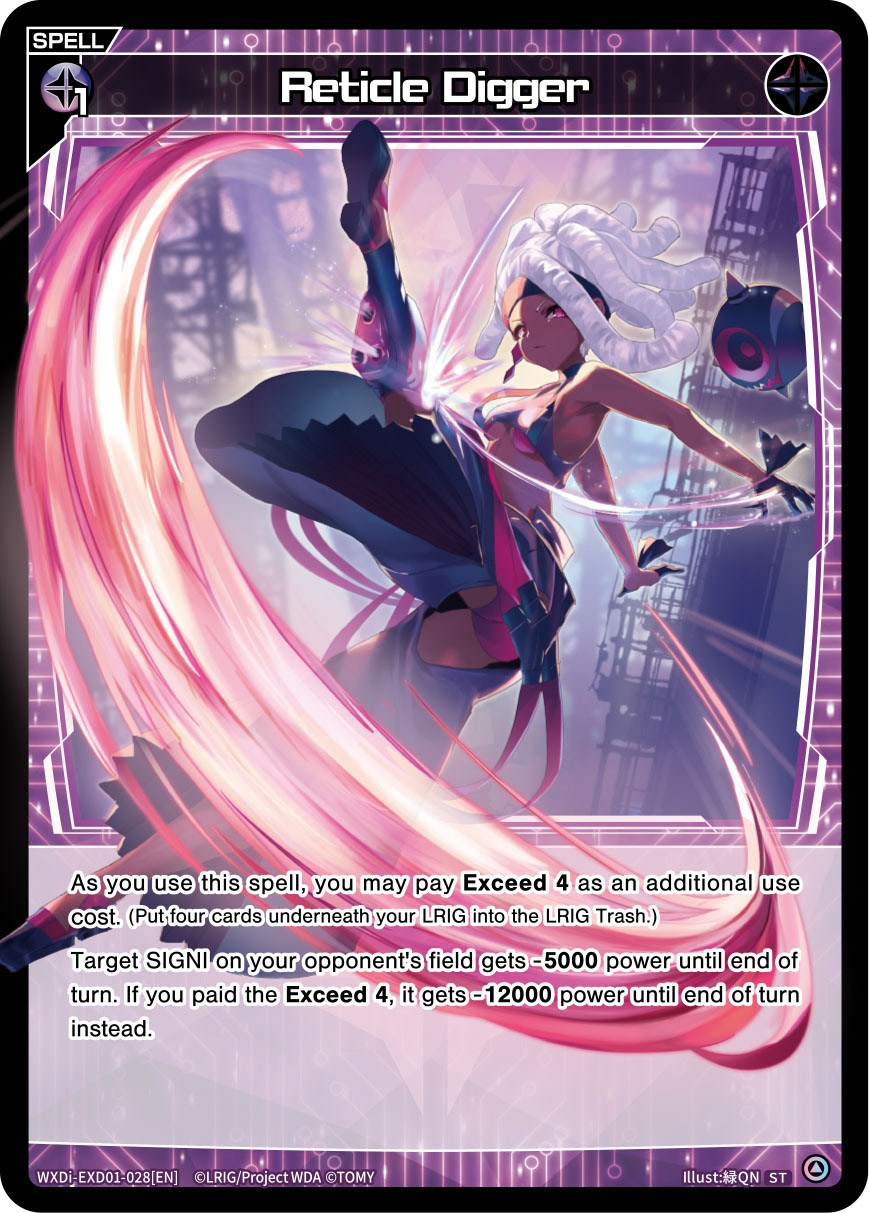 Reticle Digger (WXDi-EXD01-028[EN]) [Super Diva Deck: Urith's MIASMA]