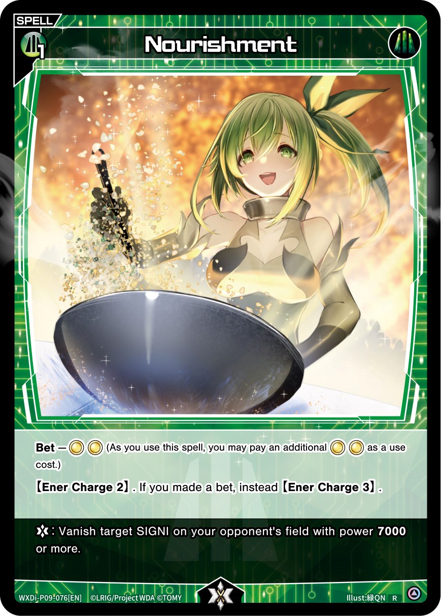 Nourishment (WXDi-P09-076[EN]) [Conflated Diva]