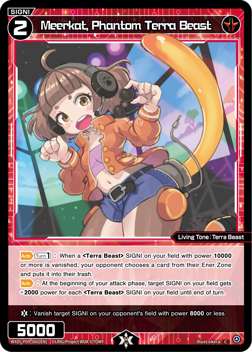 Meerkat, Phantom Terra Beast (WXDi-P09-060[EN]) [Conflated Diva]