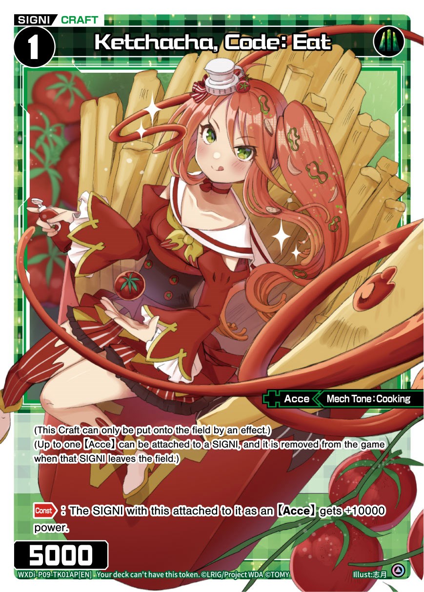 Ketchacha, Code: Eat (WXDi-P09-TK01AP[EN]) [Conflated Diva]