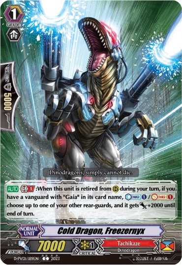 Cold Dragon, Freezernyx (D-PV01/189EN) [History Collection]