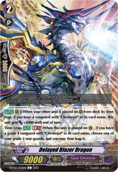 Delayed Blazer Dragon (D-PV01/203EN) [History Collection]