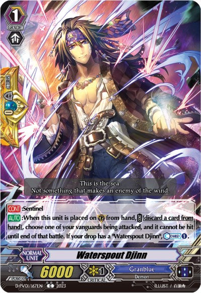 Waterspout Djinn (D-PV01/167EN) [History Collection]