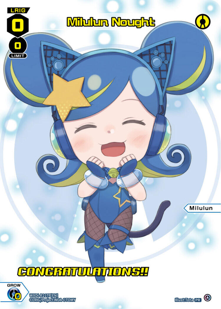 Milulun Nought (September 2023/Winner) (WXDi-P217P[EN]) [Promo Cards]