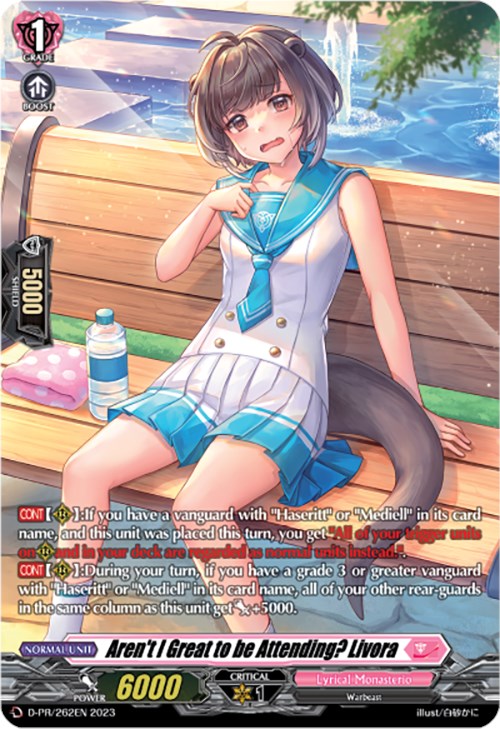 Aren't I Great to be Attending? Livora (D-PR/262EN) [D Promo Cards]