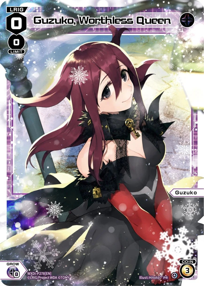 Guzuko, Worthless Queen (January 2024) (WXDi-P278[EN]) [Promo Cards]