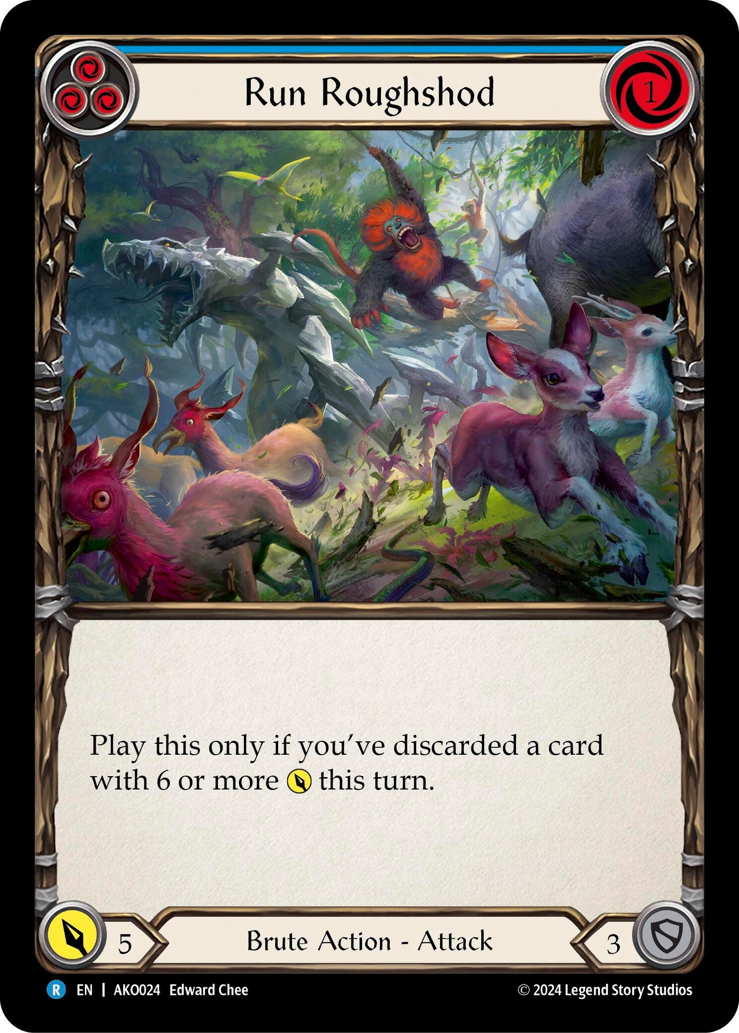 Run Roughshod [AKO024] (Armory Deck: Kayo)