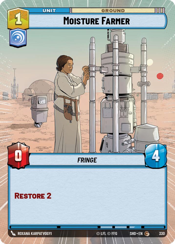 Moisture Farmer (330) (Hyperspace) (330) [Shadows of the Galaxy]