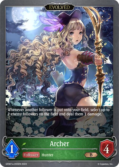 Archer (Evolved) (GFB01a-055EN) [Guide to Glory]