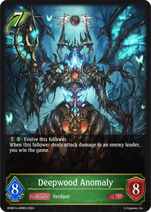 Deepwood Anomaly (GFB01b-009EN) [Guide to Glory]