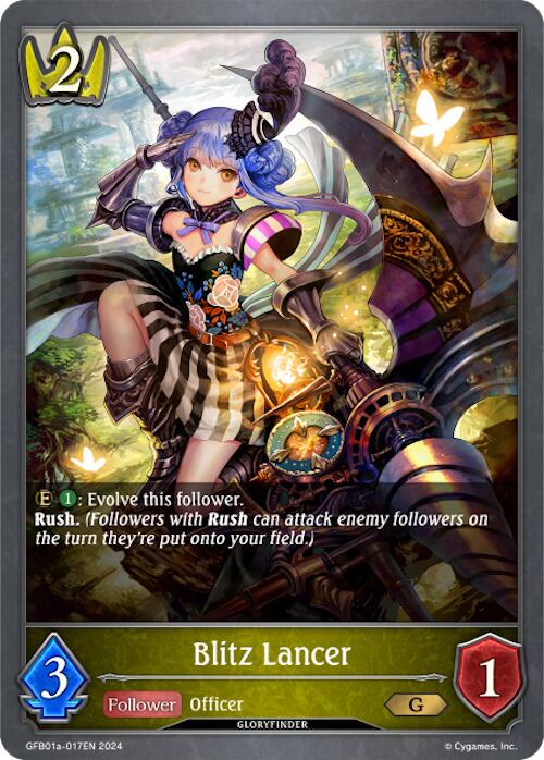 Blitz Lancer (GFB01a-017EN) [Guide to Glory]