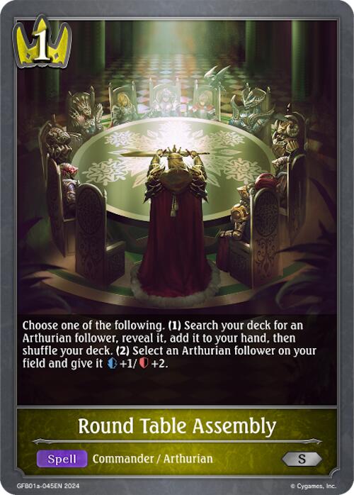 Round Table Assembly (GFB01a-045EN) [Guide to Glory]