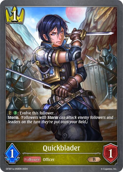 Quickblader (GFB01a-058EN) [Guide to Glory]