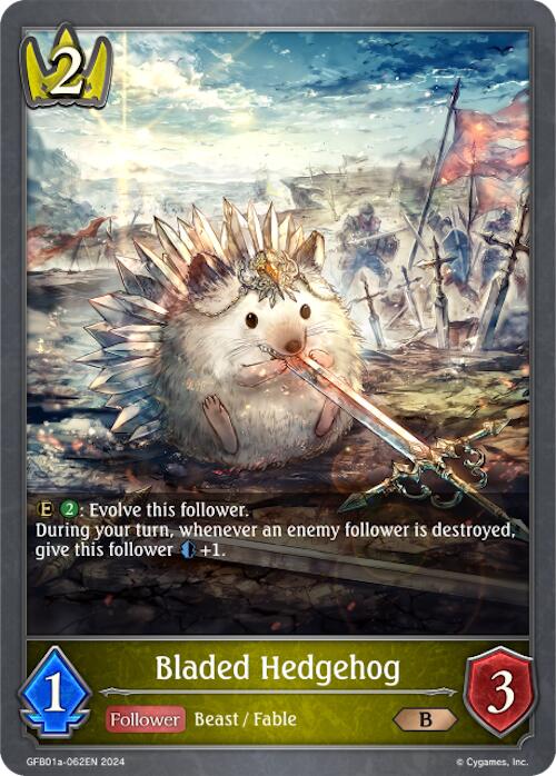 Bladed Hedgehog (GFB01a-062EN) [Guide to Glory]
