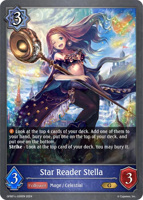 Star Reader Stella (GFB01c-026EN) [Guide to Glory]