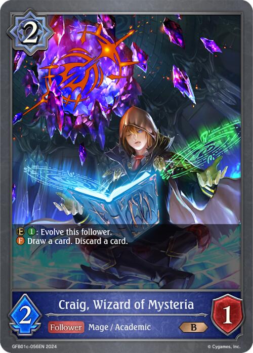 Craig, Wizard of Mysteria (GFB01c-056EN) [Guide to Glory]