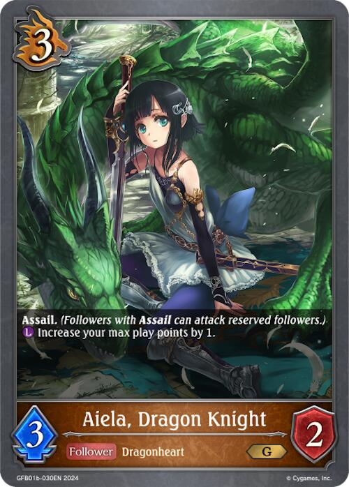 Aiela, Dragon Knight (GFB01b-030EN) [Guide to Glory]