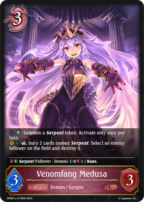 Venomfang Medusa (GFB01c-014EN) [Guide to Glory]