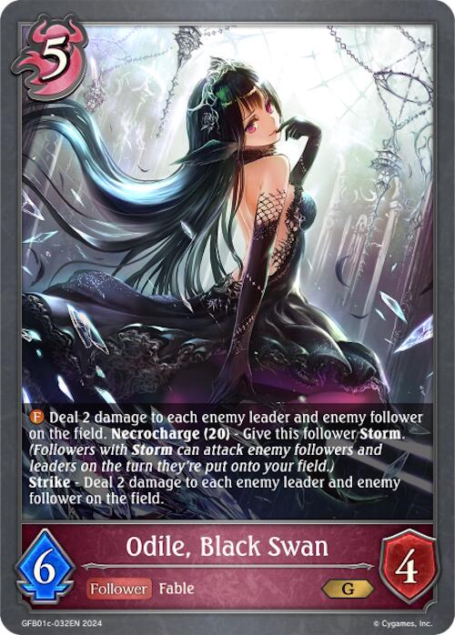 Odile, Black Swan (GFB01c-032EN) [Guide to Glory]