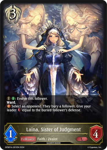 Laina, Sister of Judgment (GFB01d-001EN) [Gloryfinder Bundle 01: Guide to Glory]