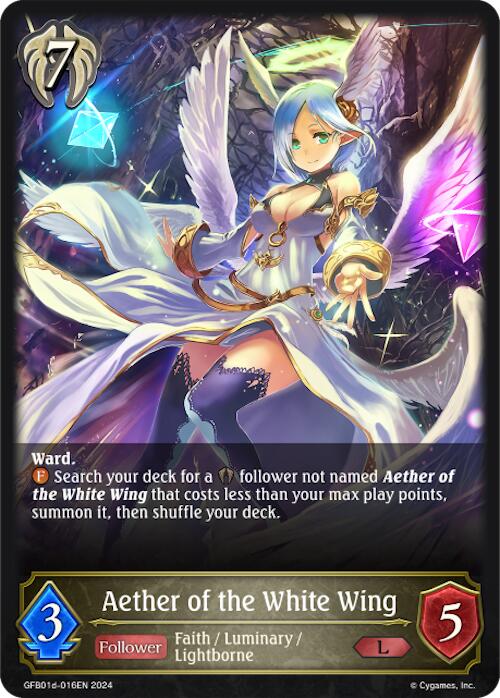 Aether of the White Wing (GFB01d-016EN) [Guide to Glory]