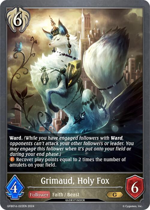 Grimaud, Holy Fox (GFB01d-022EN) [Guide to Glory]
