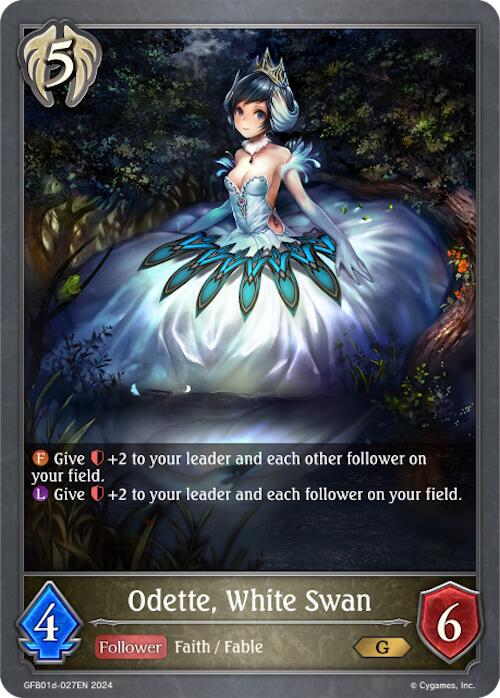 Odette, White Swan (GFB01d-027EN) [Guide to Glory]