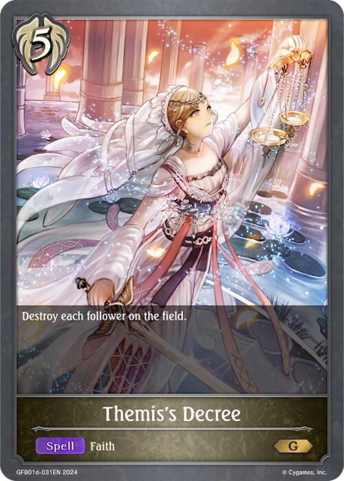 Themis's Decree (GFB01d-031EN) [Guide to Glory]