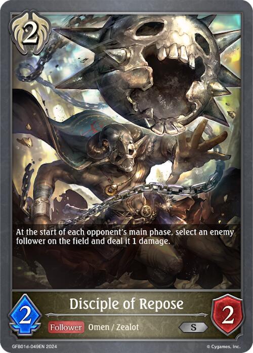 Disciple of Repose (GFB01d-049EN) [Guide to Glory]