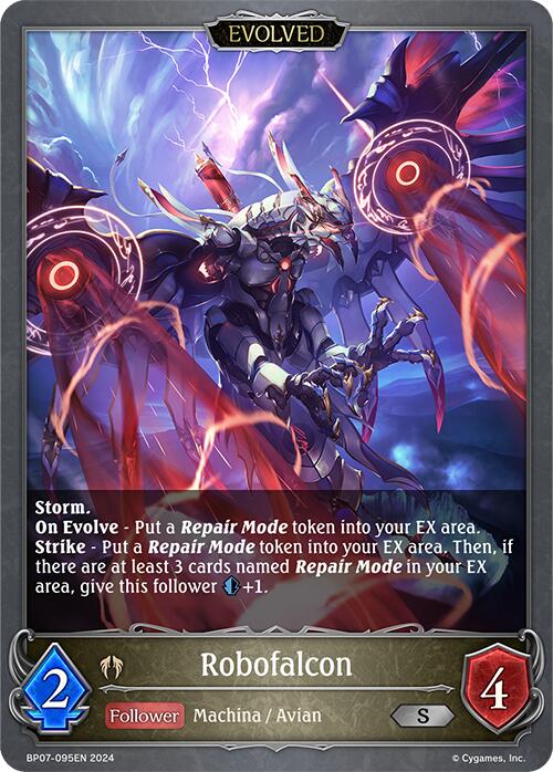 Robofalcon (Evolved) (BP07-095EN) [Verdant Steel]