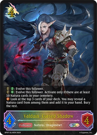 Valdain, Cursed Shadow (BP07-SL10EN) [Verdant Steel]
