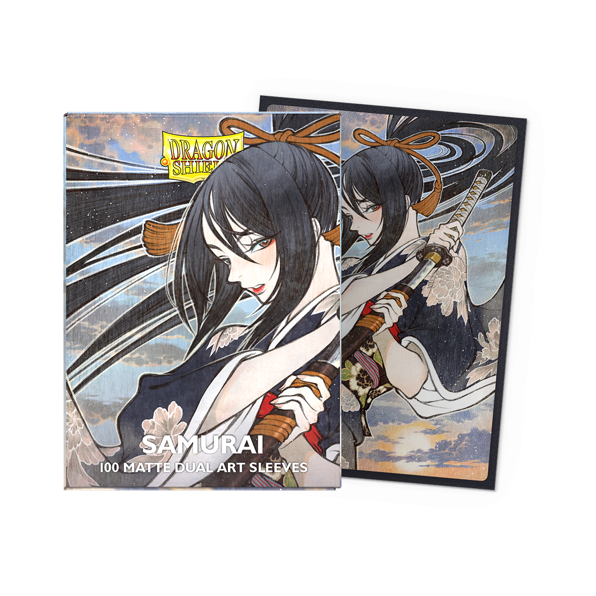 Dragon Shield: Standard 100ct Art Sleeves - Samurai (Dual Matte)
