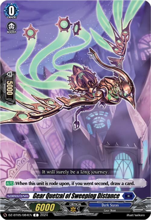 Gear Quetzal of Sweeping Distance (DZ-BT05/084EN) [Omniscient Awakening]