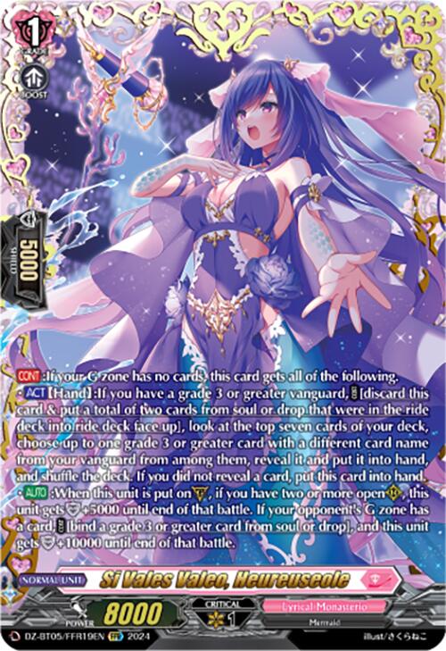 Si Vales Valeo, Heureuseole (DZ-BT05/FFR19EN) [Omniscient Awakening]