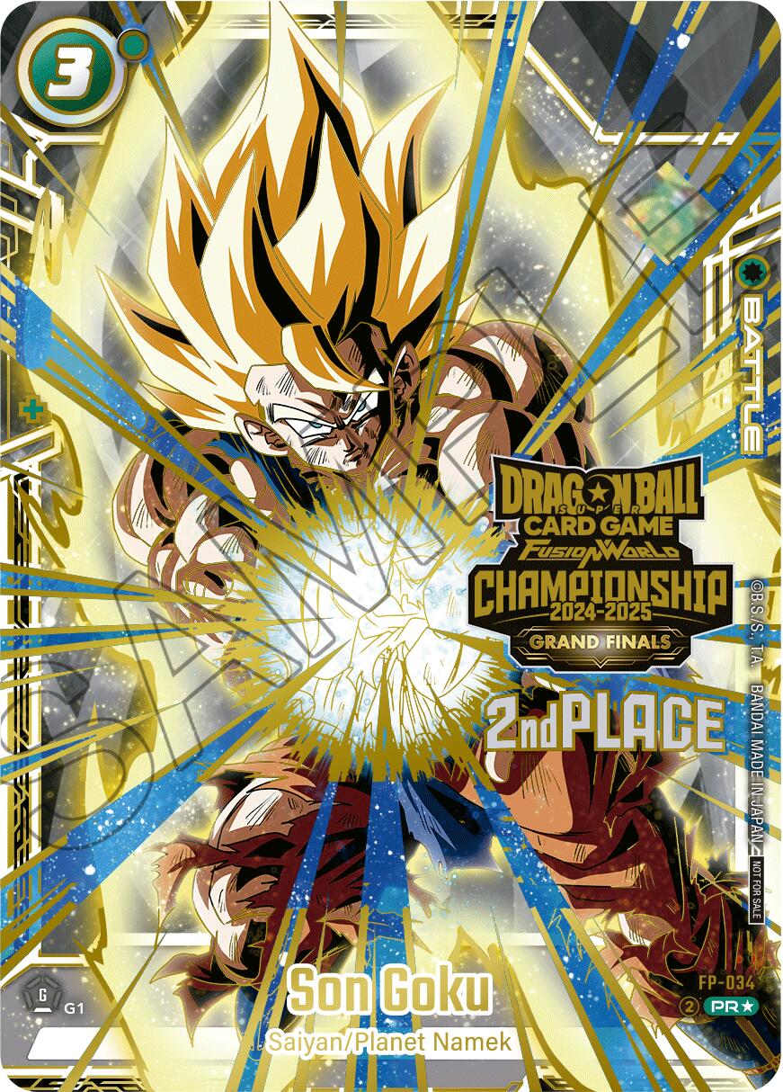 Son Goku (FP-034) (2nd Place) [Tournament and Championship Promos]