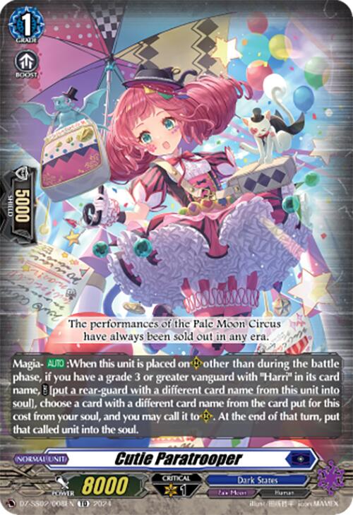 Cutie Paratrooper (DZ-SS02/008EN) [Stride Deckset -Harri-]