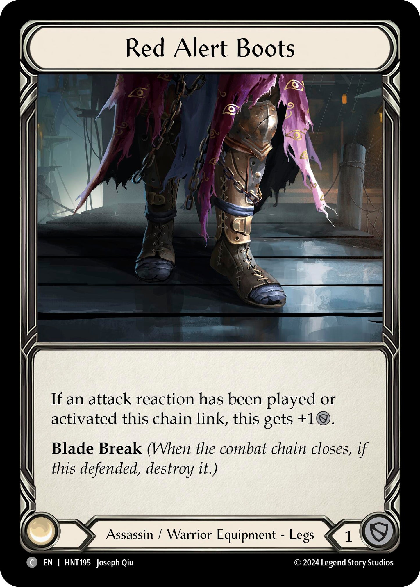 Red Alert Boots [HNT195] (The Hunted)