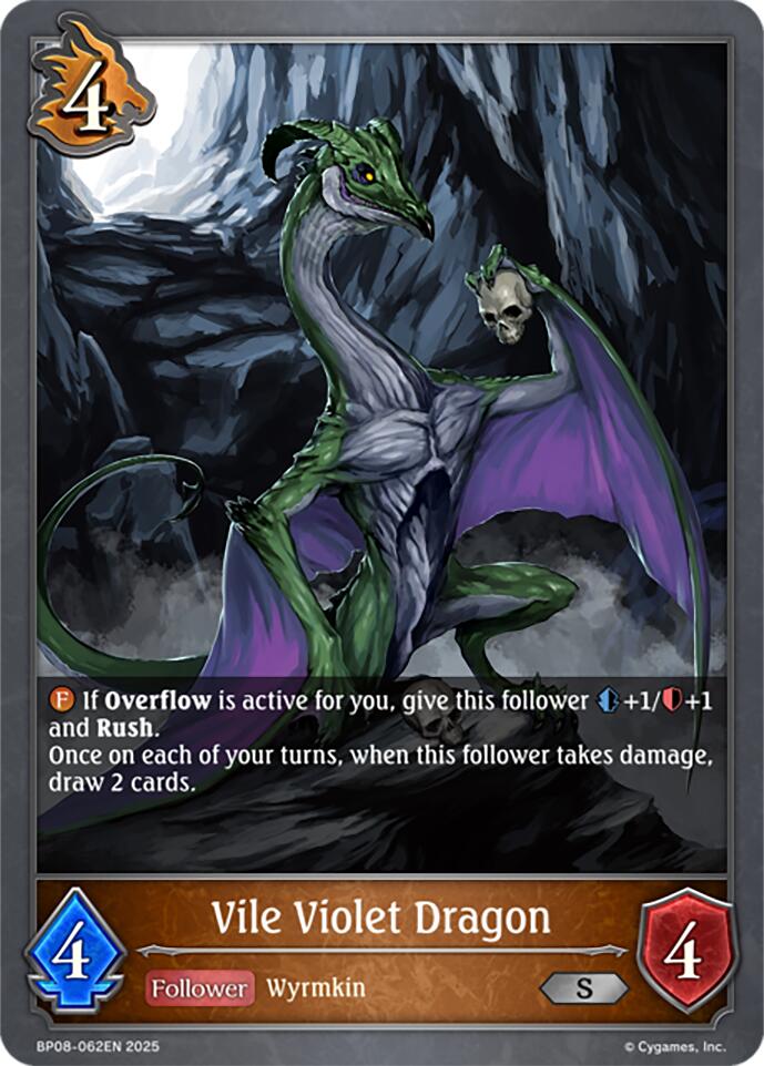 Vile Violet Dragon (BP08-062EN) [Alterchaotica]