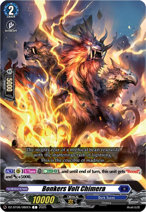 Bonkers Volt Chimera (DZ-BT06/080EN) [Generation Dragenesis]