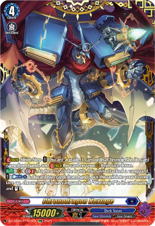 Chronodragon Nextage (DZ-BT06/FFR15EN) [Generation Dragenesis]