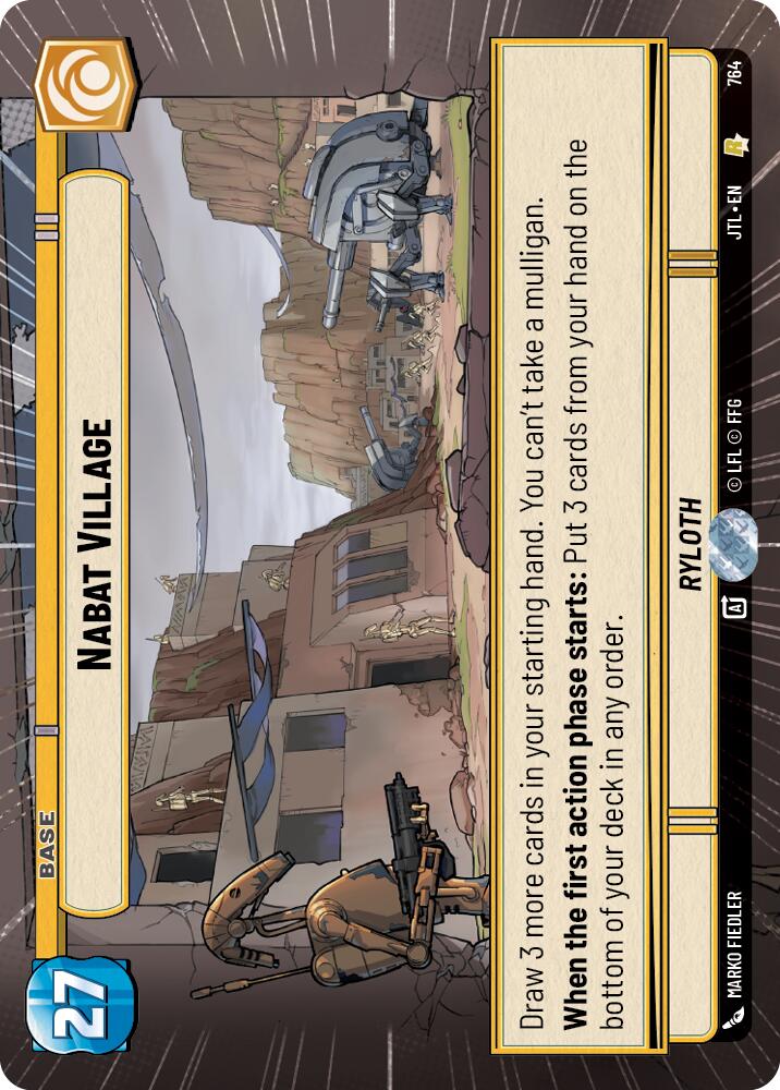 Nabat Village (764) (Hyperspace Foil) (764) [Jump to Lightspeed]