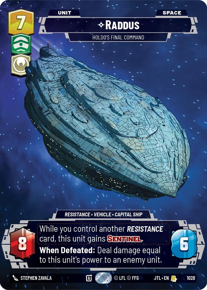 Raddus - Holdo's Final Command (1028) (Prestige) (1028) [Jump to Lightspeed]