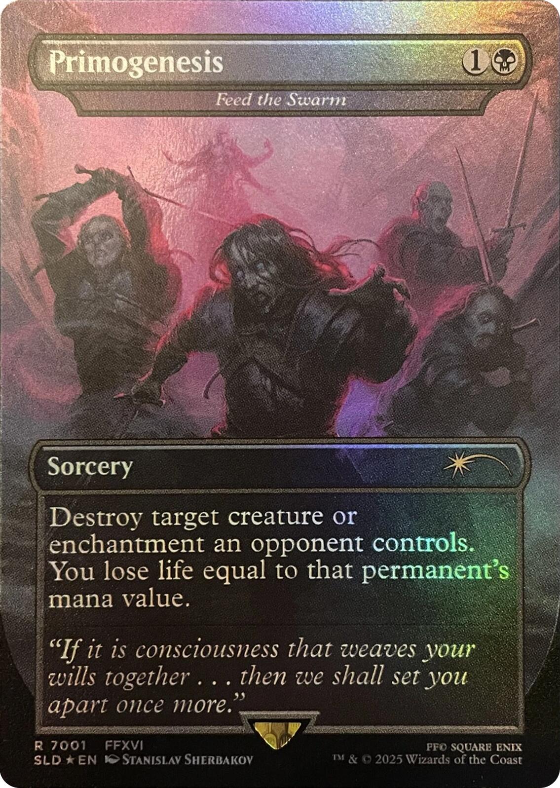 Primogenesis - Feed the Swarm (Rainbow Foil) [Secret Lair Drop Series]