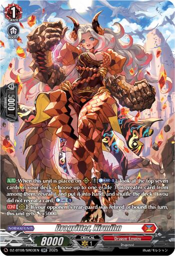 Dragritter, Nirmin (DZ-BT08/SR02EN) [Knights 0f Rebirth]