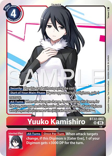 Yuuko Kamishiro [BT22-083] [Cyber Eden]