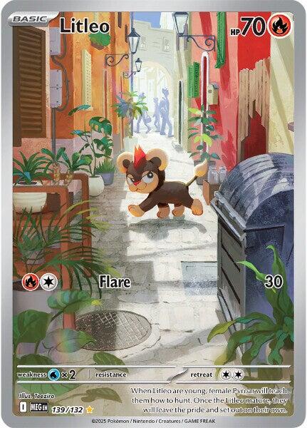 Litleo (139/132) [Mega Evolution: Base Set]